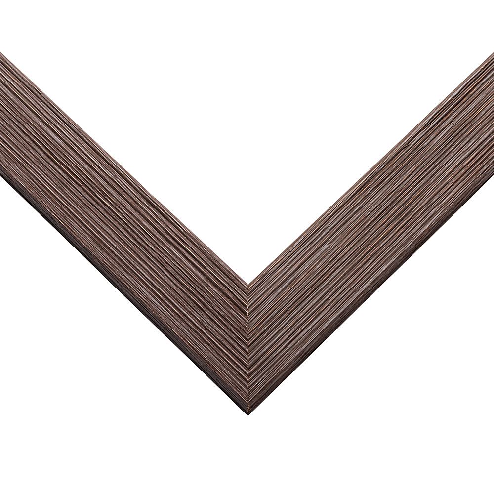 Heritage Brown Barnwood moulding with reclaimed texture