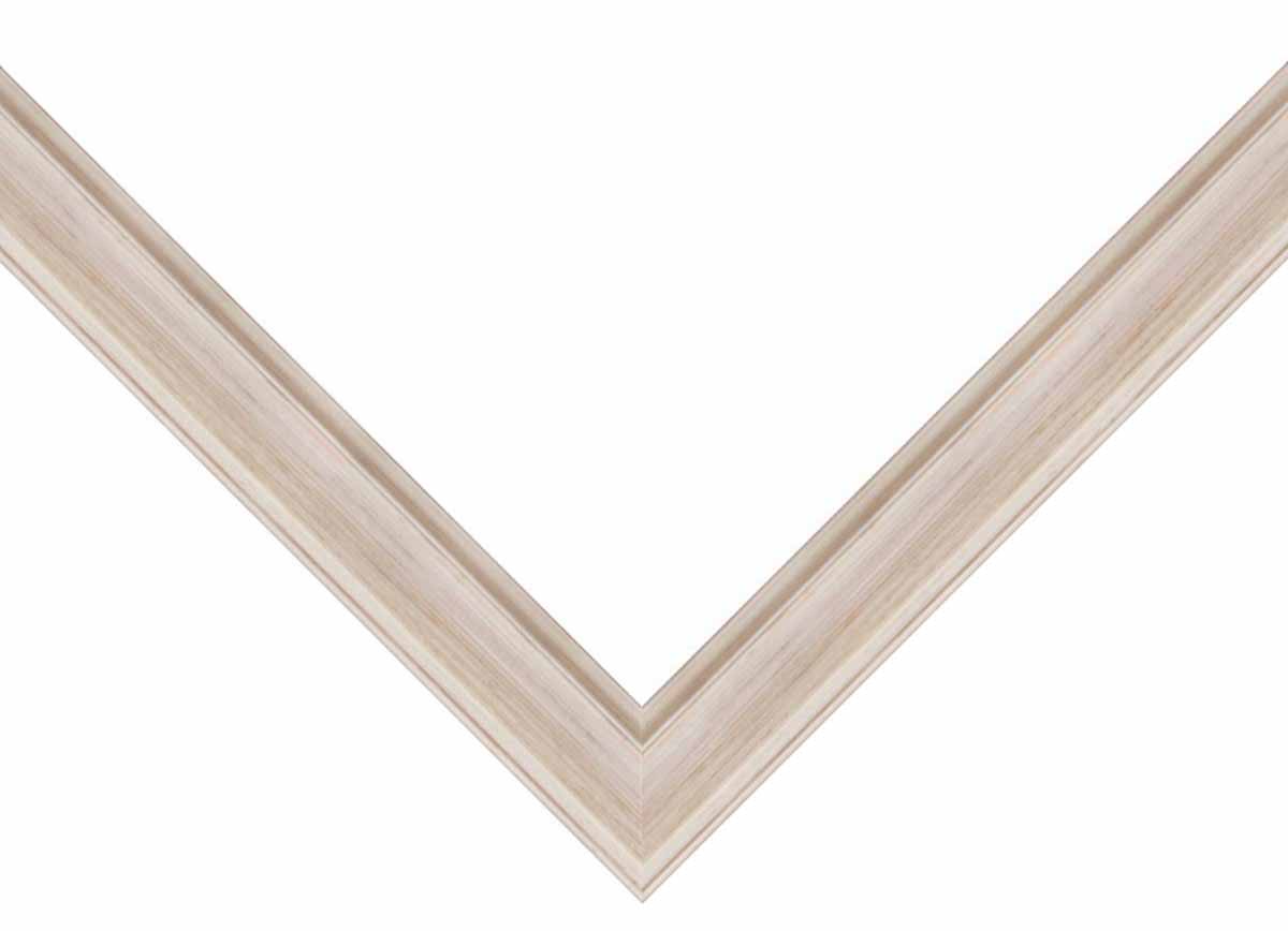 Coastal White wide moulding with soft matte finish